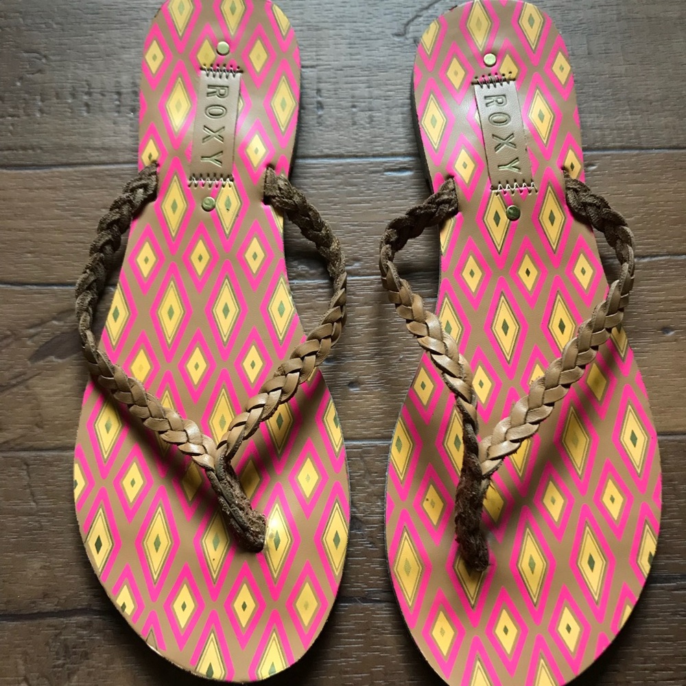 Roxy Flip Flops - Picture 2 of 6